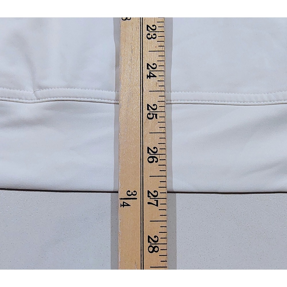 Peter Millar Stanford Cardinal Perth 1/4 Zip Men's M White Pullover Performance - Picture 12 of 14